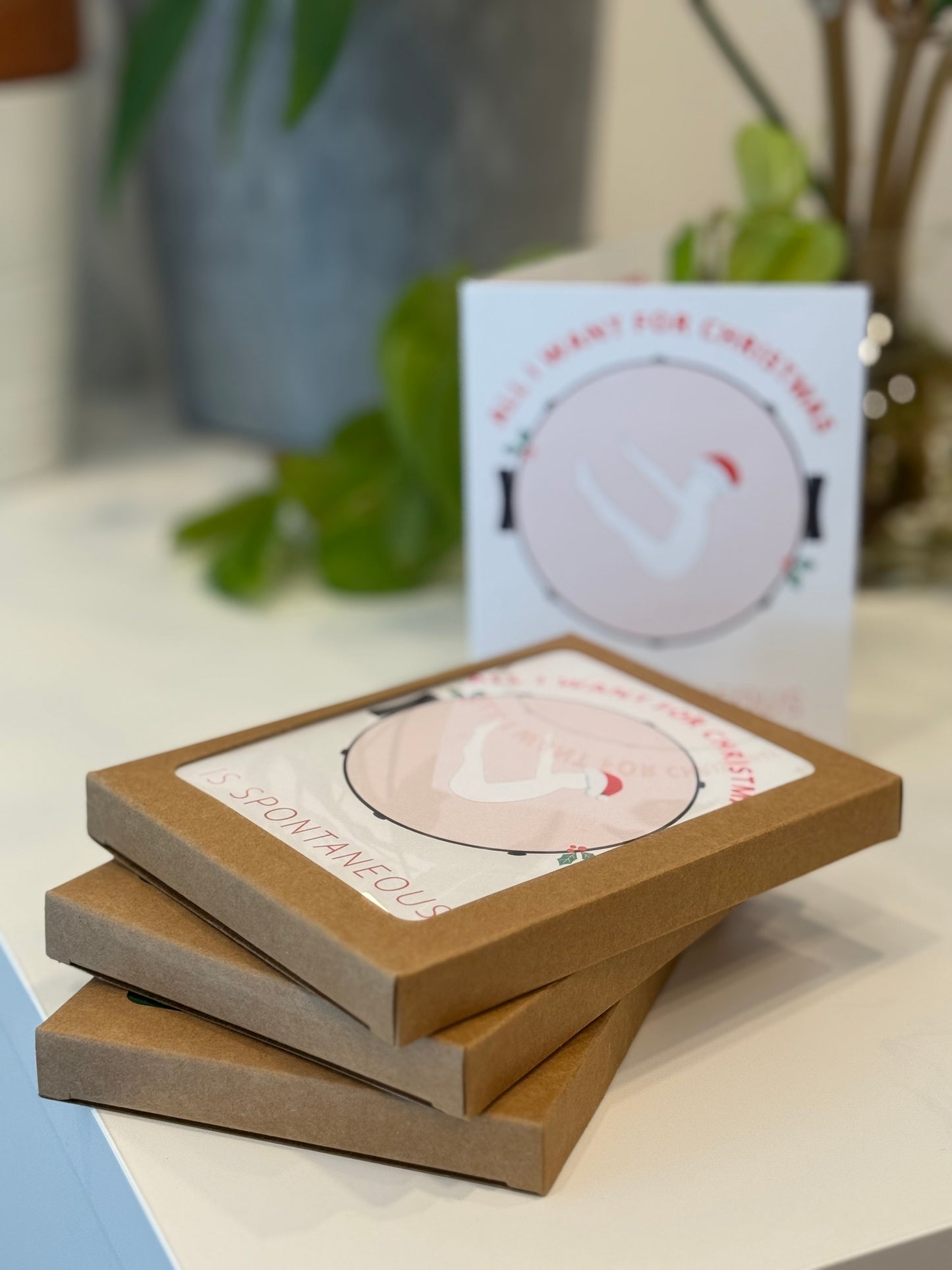 Pilates Holiday Cards (Pack of 10) - All I Want For Christmas