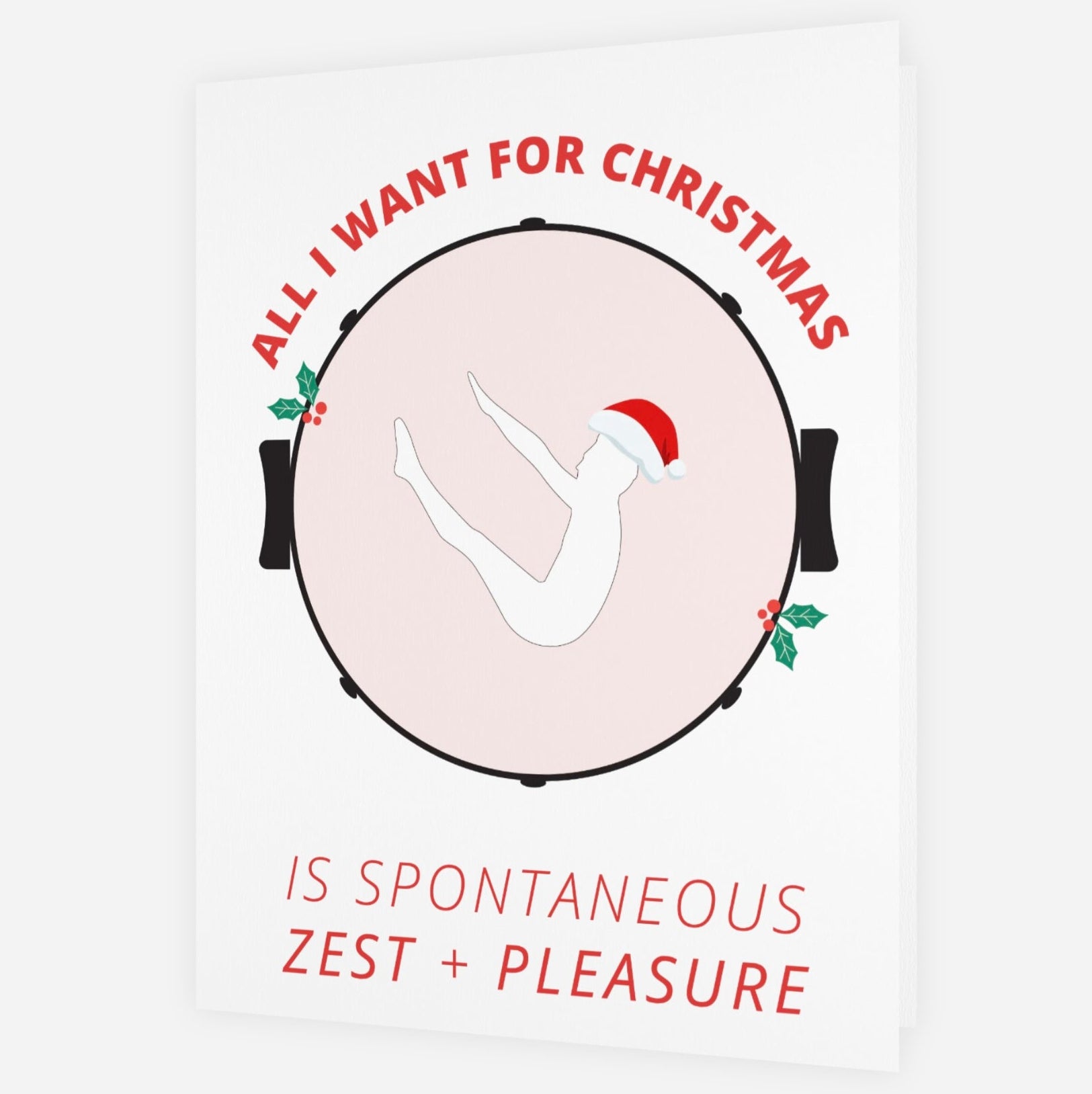 Pilates Holiday Cards, Pilates Christmas cards, Pilates holiday gifts