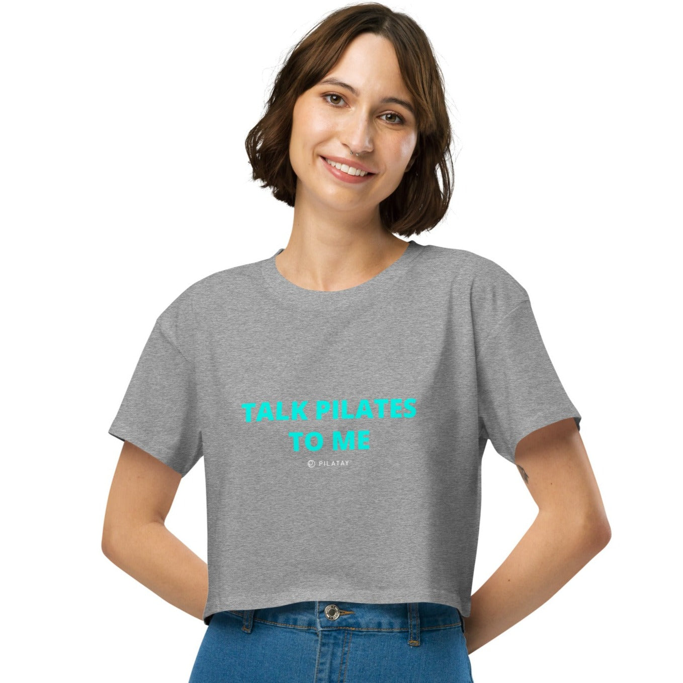 Talk Pilates To Me - Pilates Crop Top by Pilatay