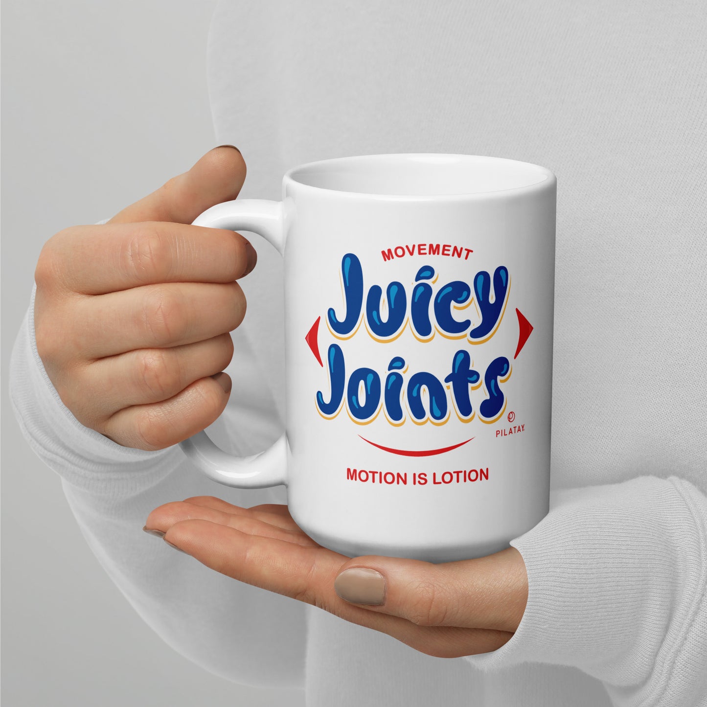 Juicy Joints - Motion is Lotion - Pilates Mug