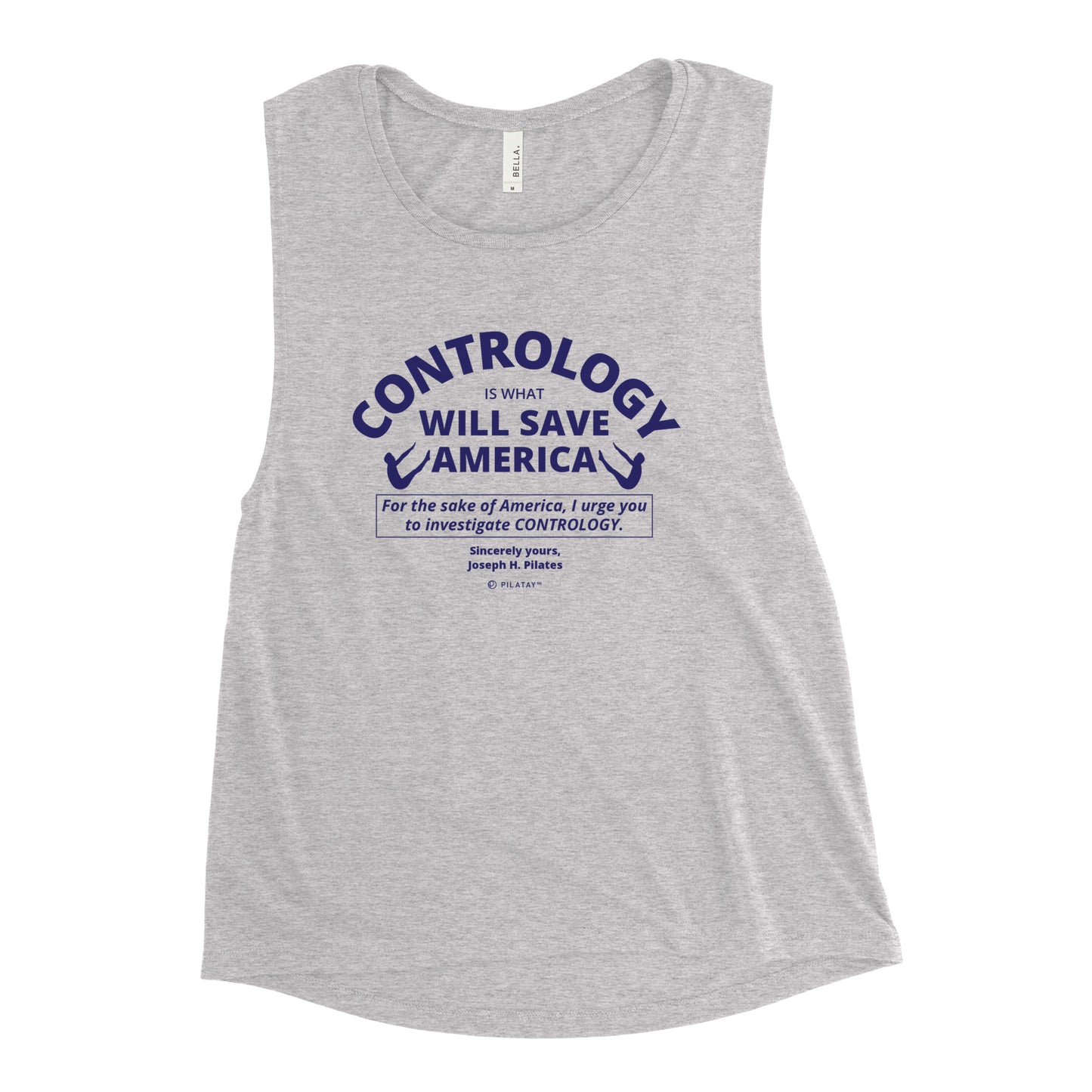 Contrology Will Save America - Pilates Muscle Tank