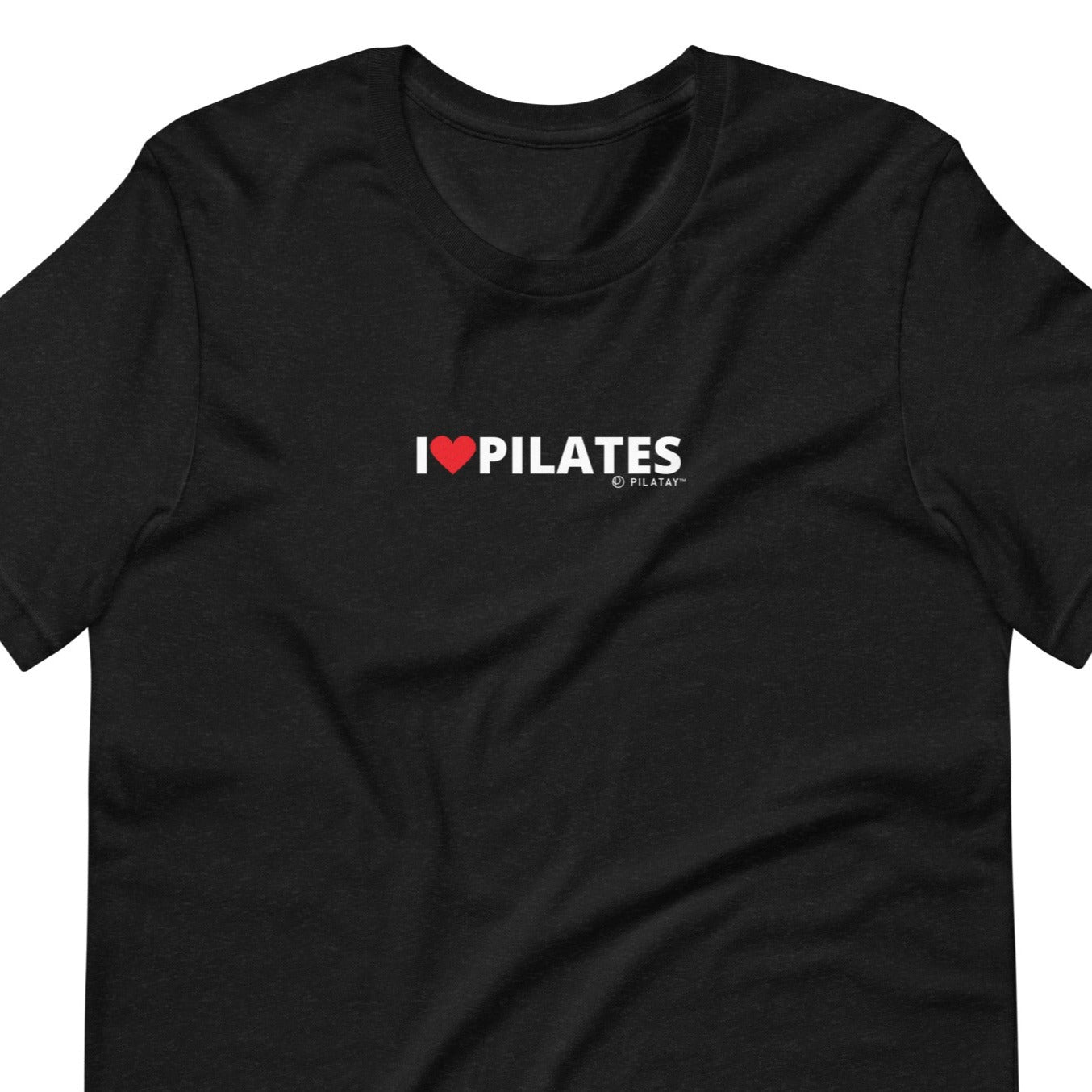 But first pilates plank heart love fitness T-Shirt Medium Dark Gray 