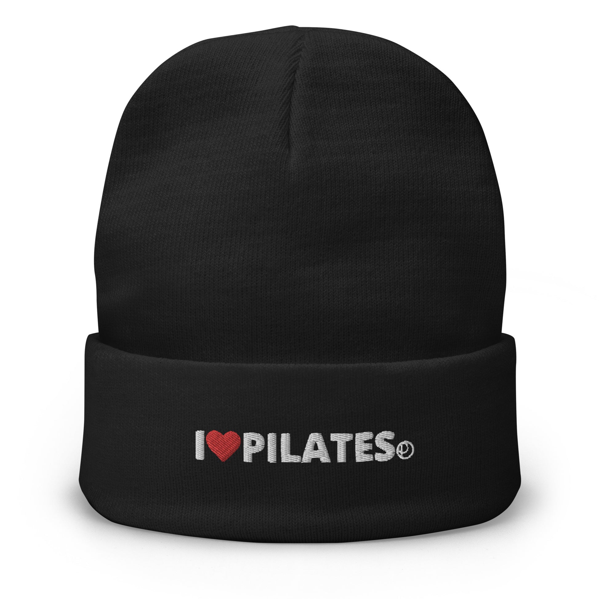 I love Pilates embroidered beanie - Pilates gifts - Gifts for Pilates teachers