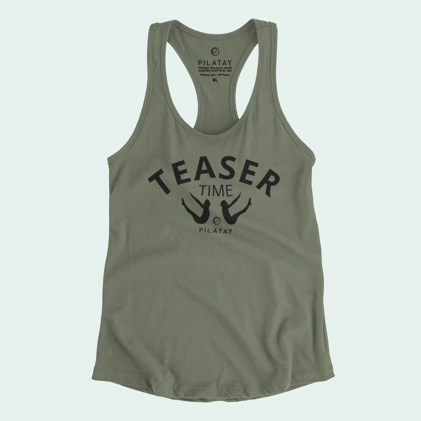 Teaser Time Pilates tank top for men and women - pilates teaser - joseph pilates - pilates teaser tank - pilates tank