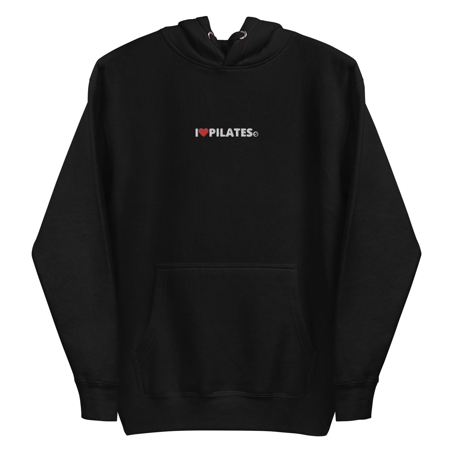I love Pilates - Embroidered Unisex Hoodie
