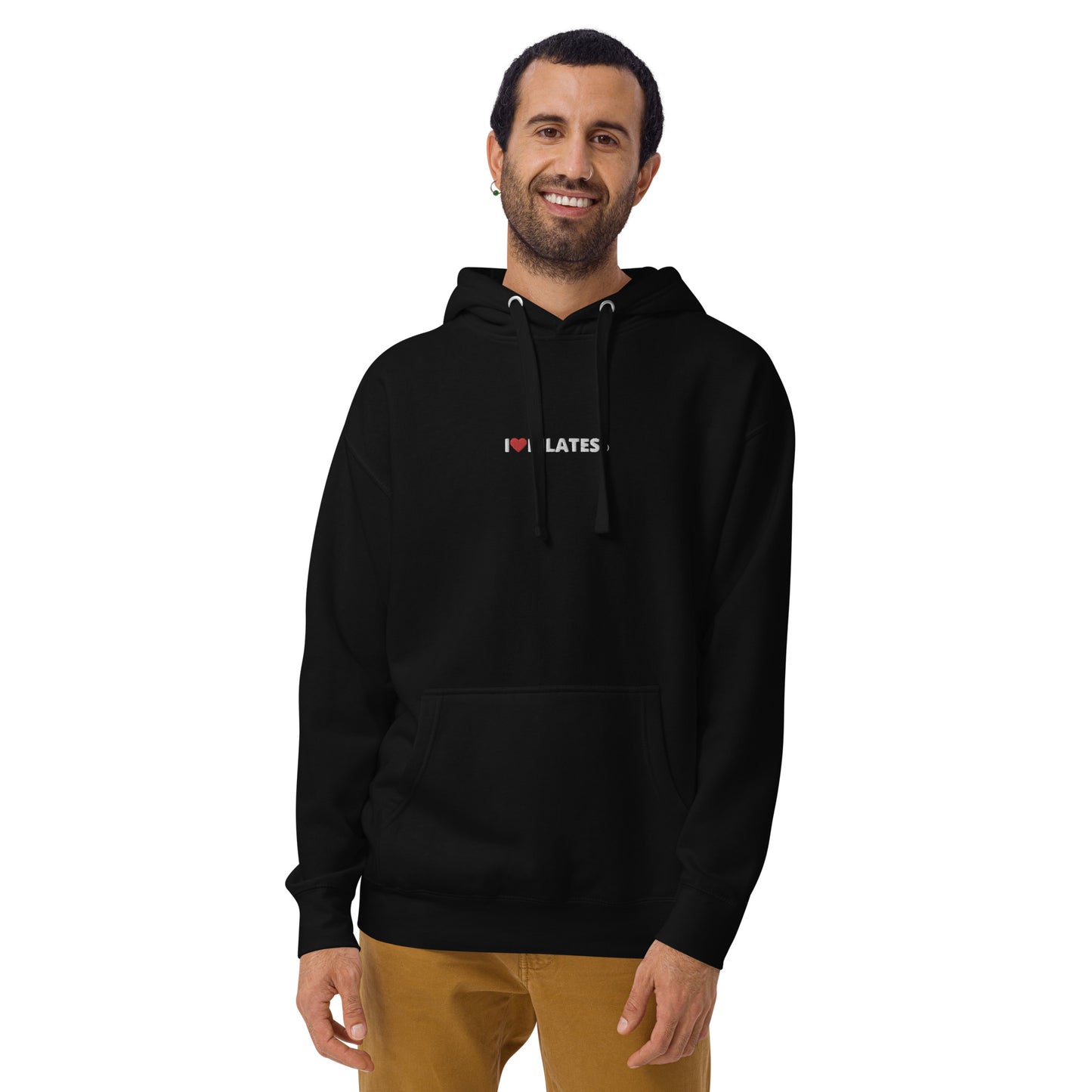 I love Pilates - Embroidered Unisex Hoodie