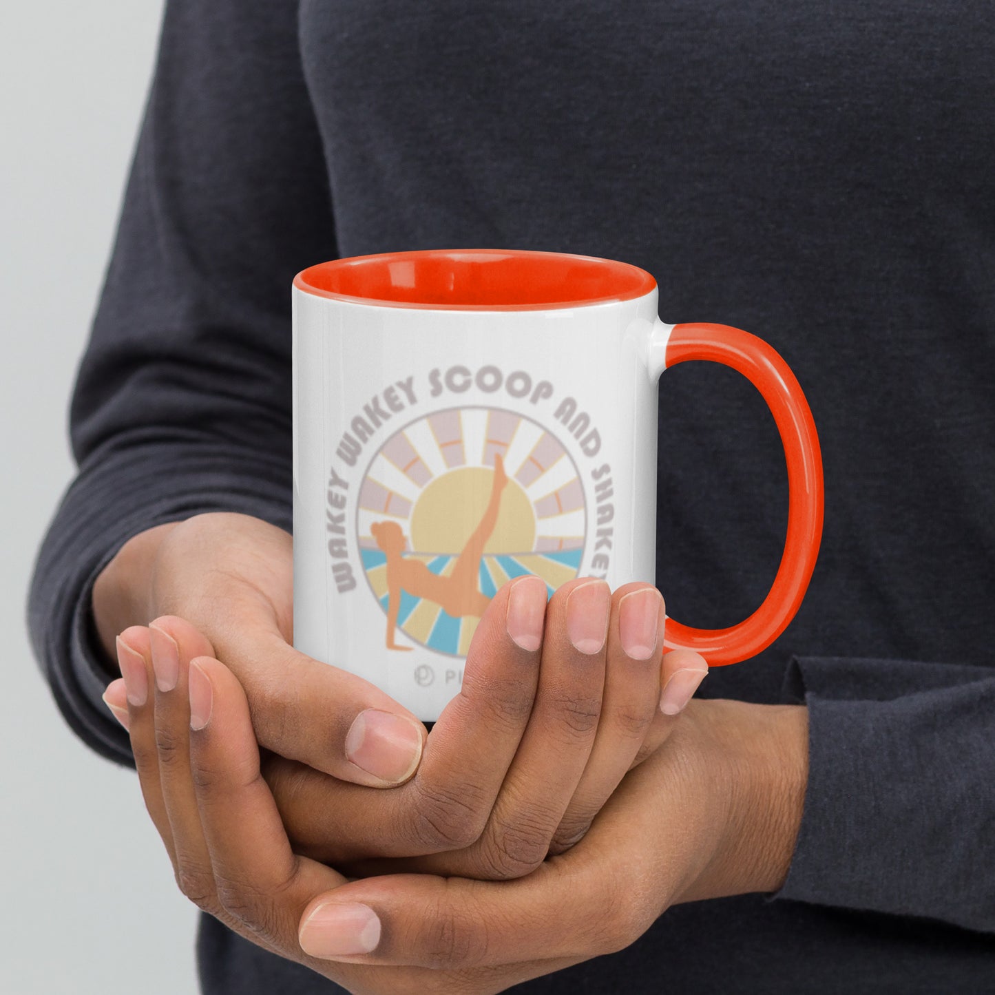 Pilates Coffee Mug - Wakey Wakey Scoop And Shakey
