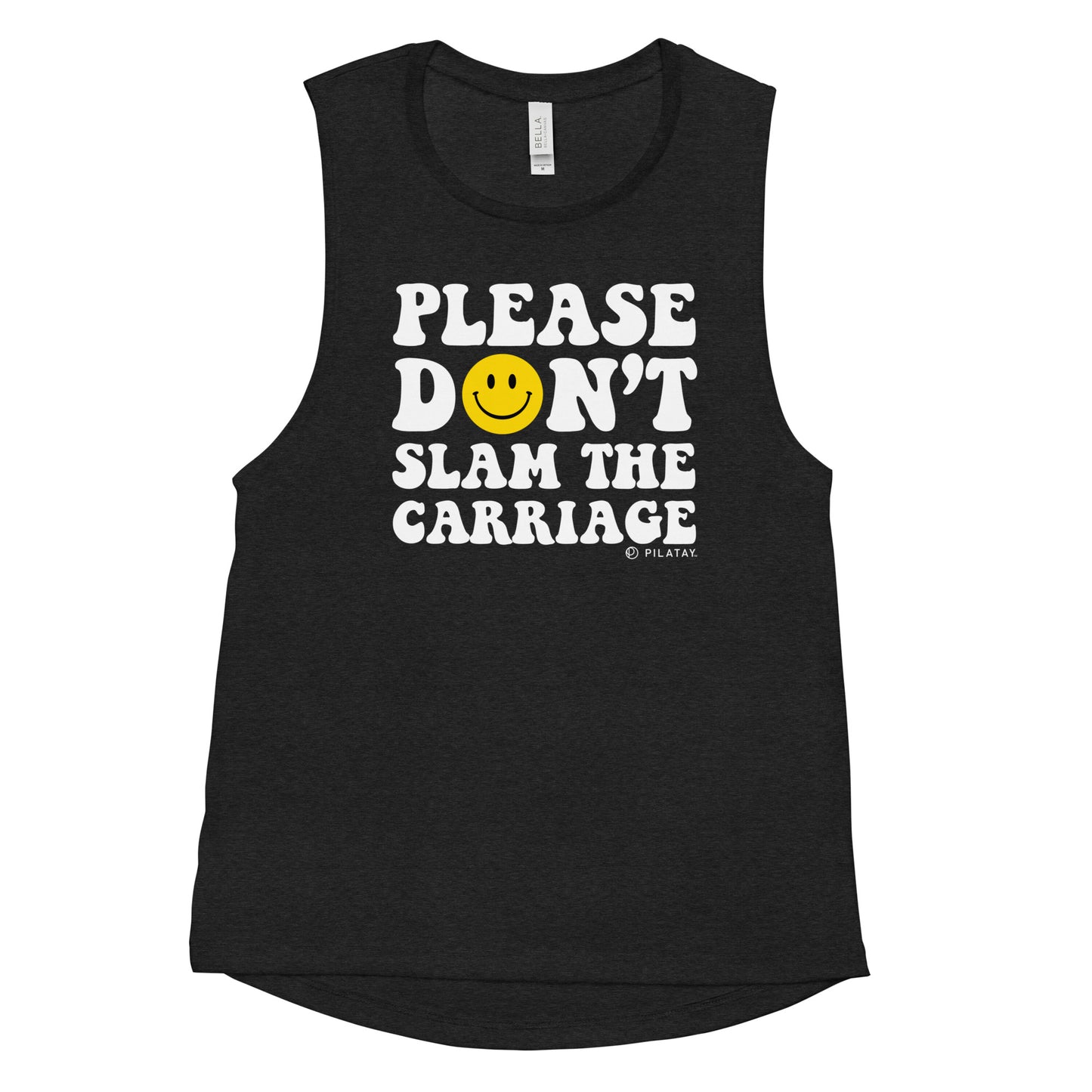 Please don't slam the carriage - Pilates Reformer Tank