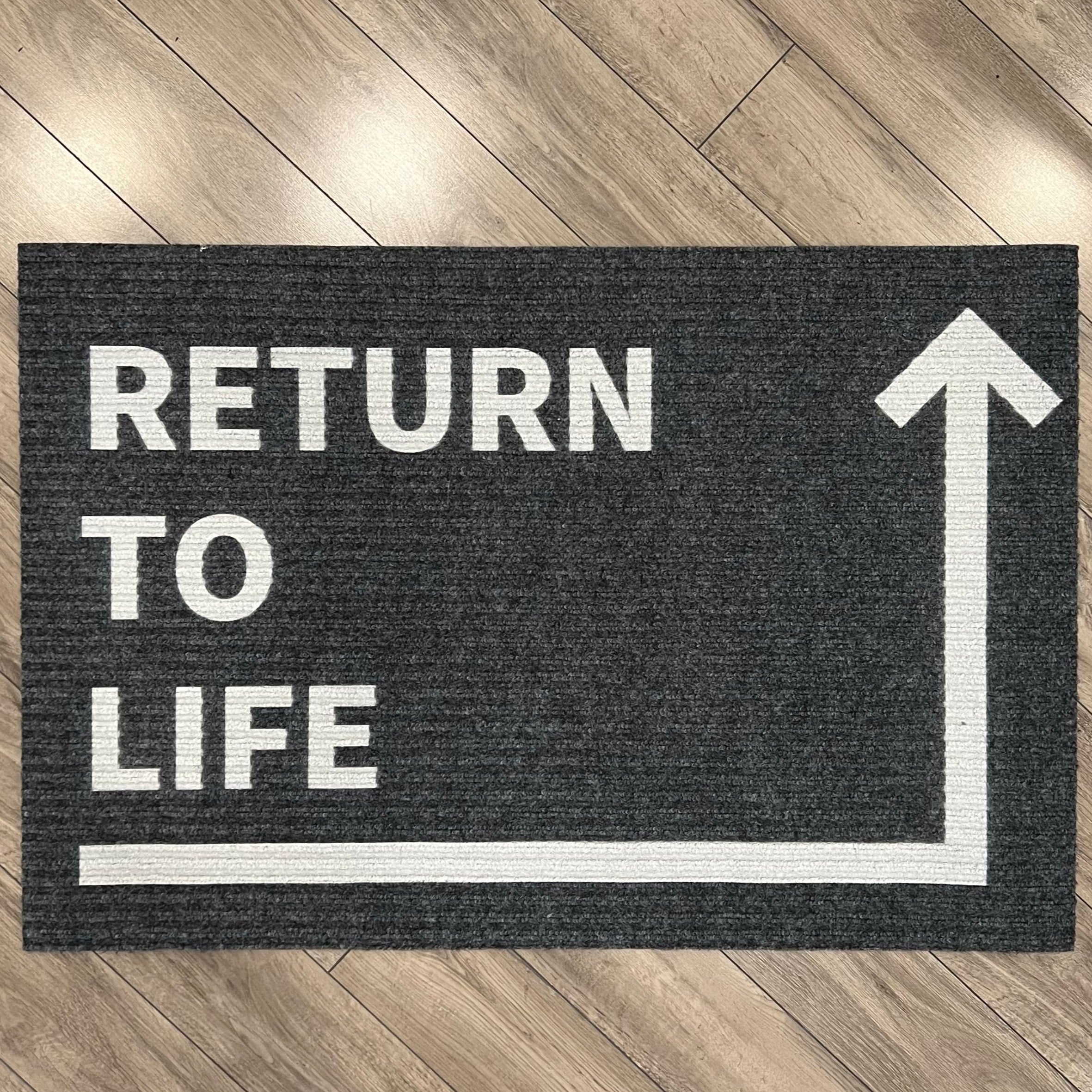 Return To Life Pilates Door Mat The Pilates Shop by Pilatay