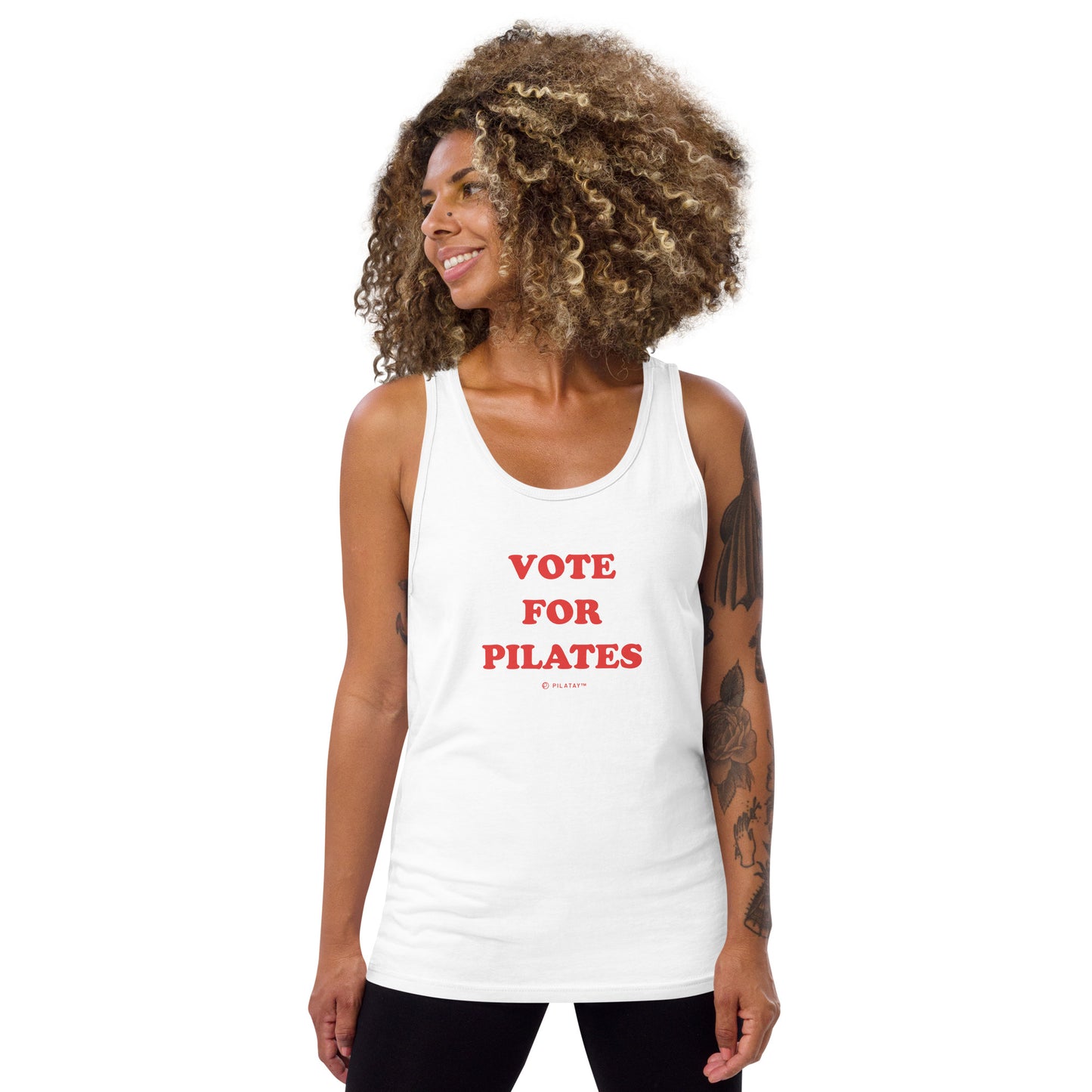 Vote For Pilates - Unisex Tank Top