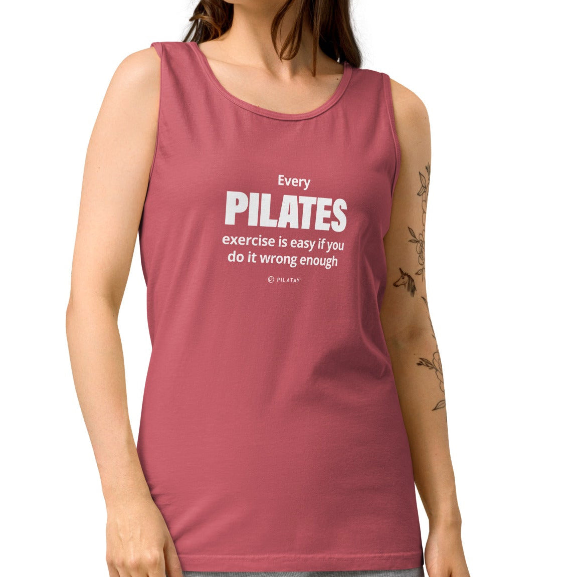 Every Pilates exercises id easy if you do it wrong enough pilates shirt