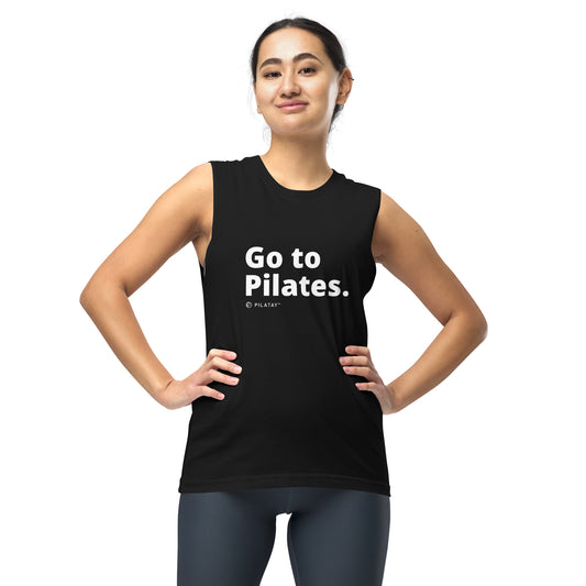 Go To Pilates - Unisex Muscle Tank