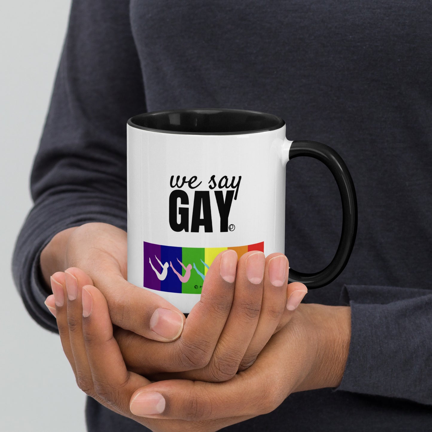 We Say Gay Pilates Pride - Mug