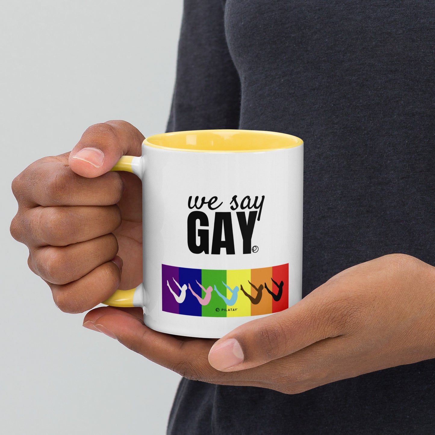 We Say Gay Pilates Pride - Mug