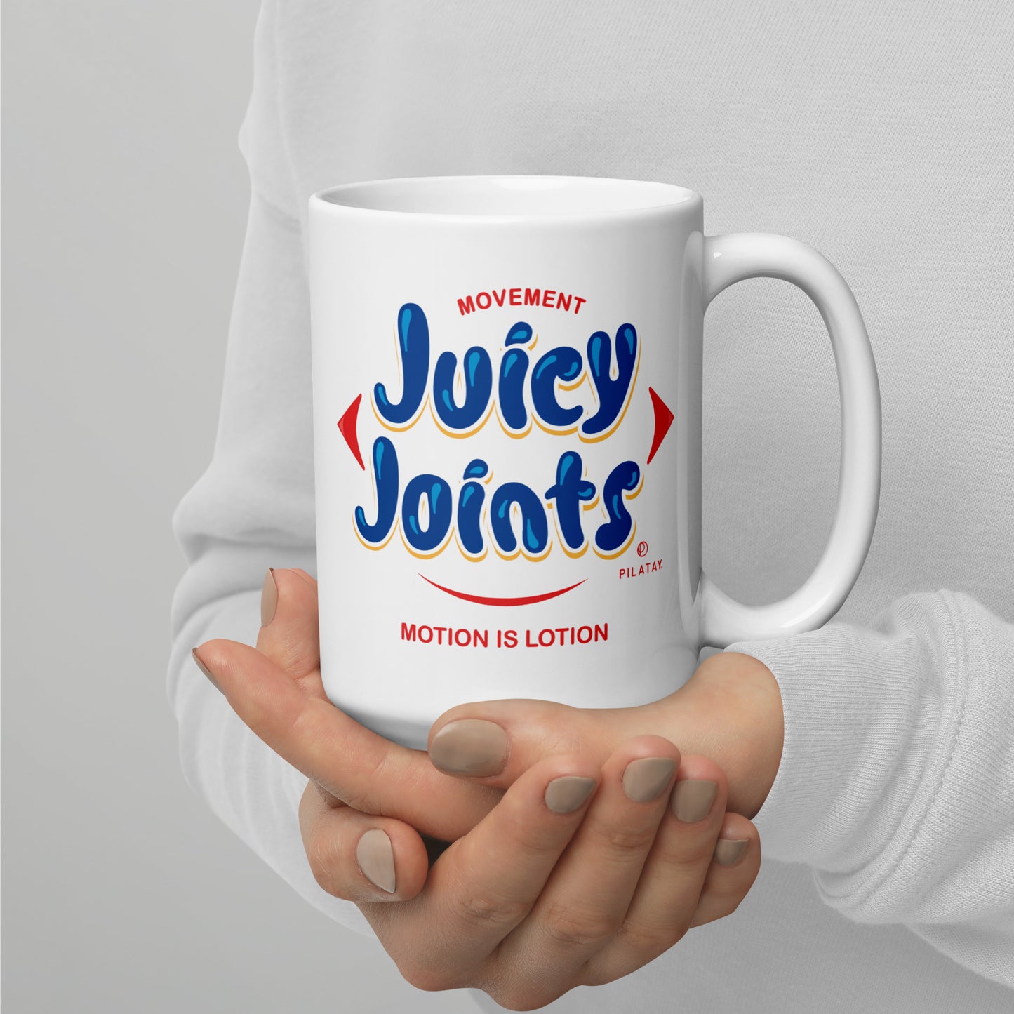 Juicy Joints - Motion is Lotion - Pilates Mug