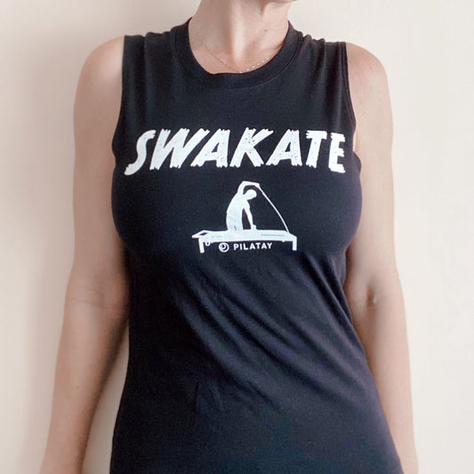 Swakate Pilates Exercises - Pilates Tanks and Tees - Classical Pilates Shirts - Joseph Pilates Shirts by Pilatay