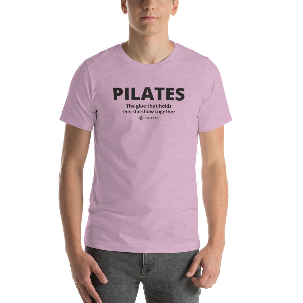 Pilates Shirt - Pilates: The Glue That Holds This Shitshow Together - Funny Pilates  Shirts – The Pilates Shop by Pilatay