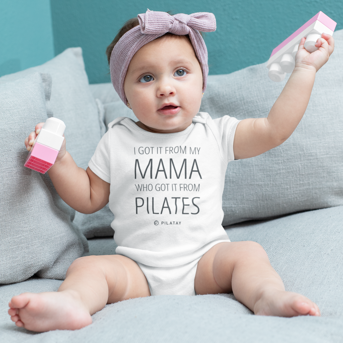 Pilates Onesies, Baby Shower Gift For Pilates Lovers