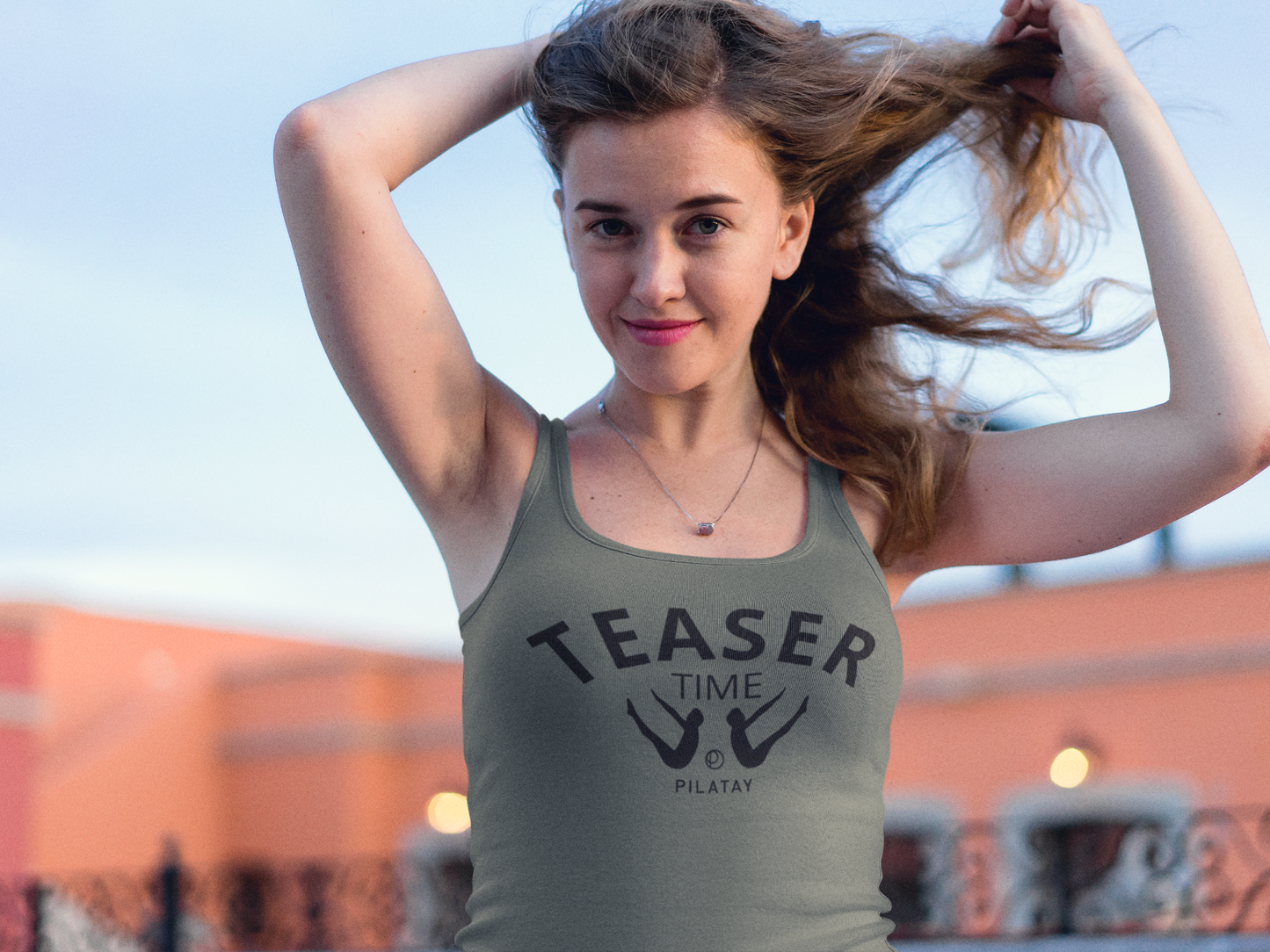 Teaser Time Pilates tank top for men and women - pilates teaser - joseph pilates - pilates teaser tank - pilates tank