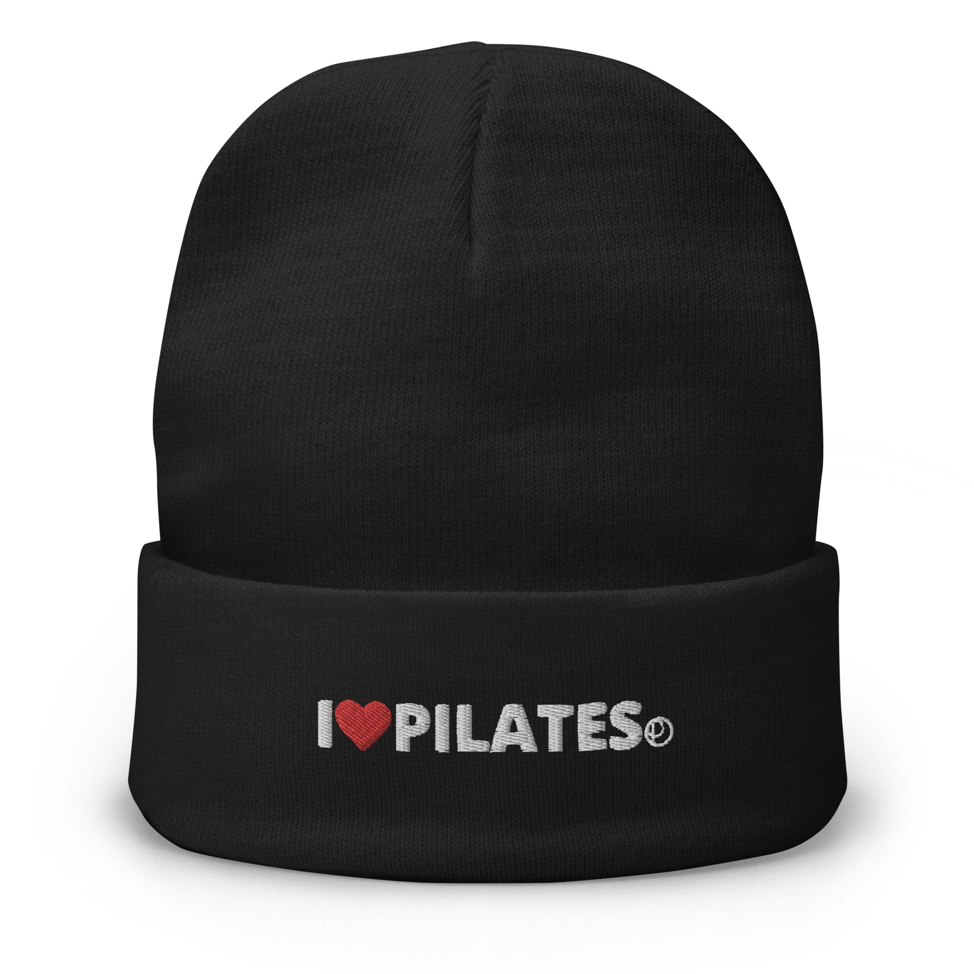 I love Pilates embroidered beanie - Pilates gifts - Gifts for Pilates teachers 