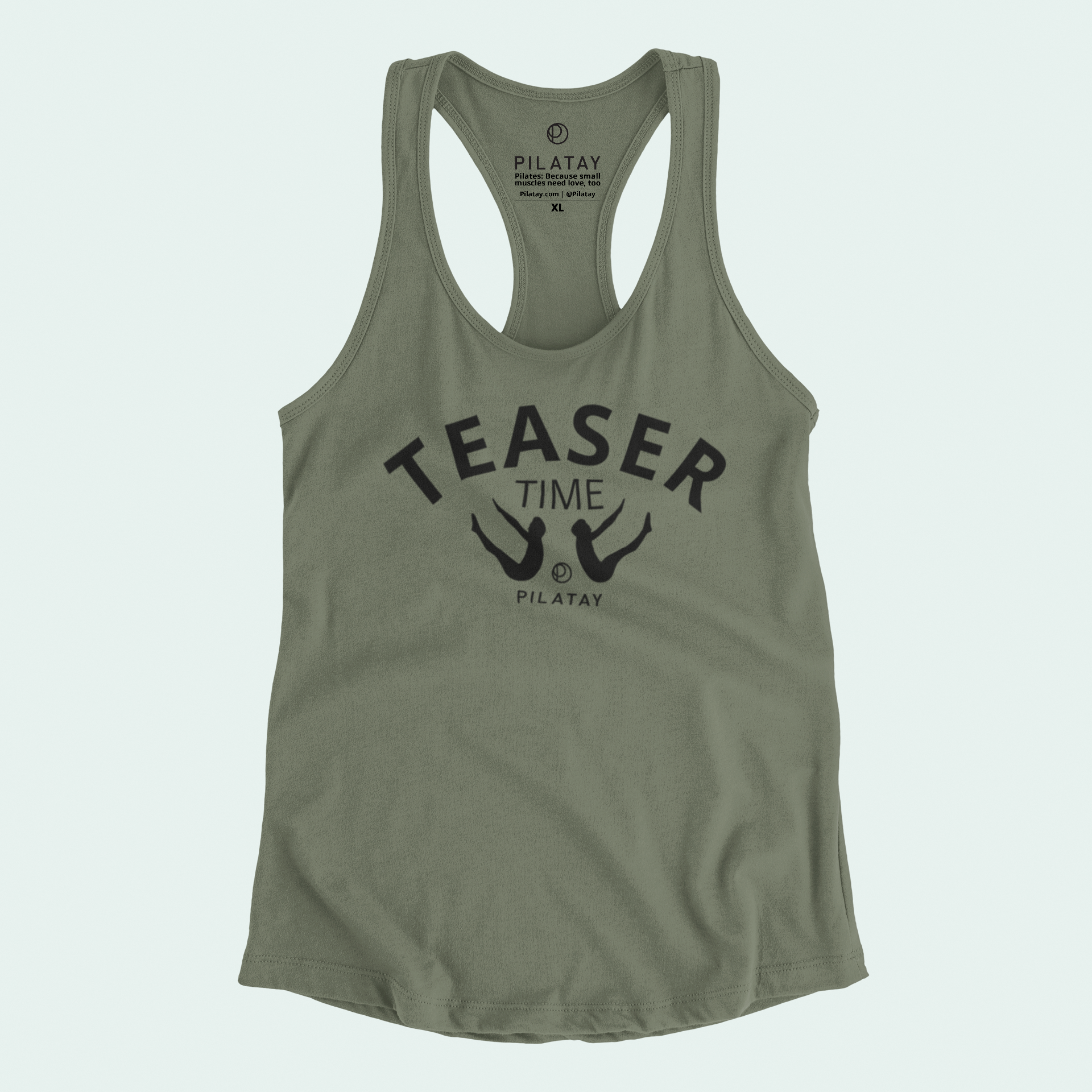 Teaser Time Pilates tank top for men and women - pilates teaser - joseph pilates - pilates teaser tank - pilates tank