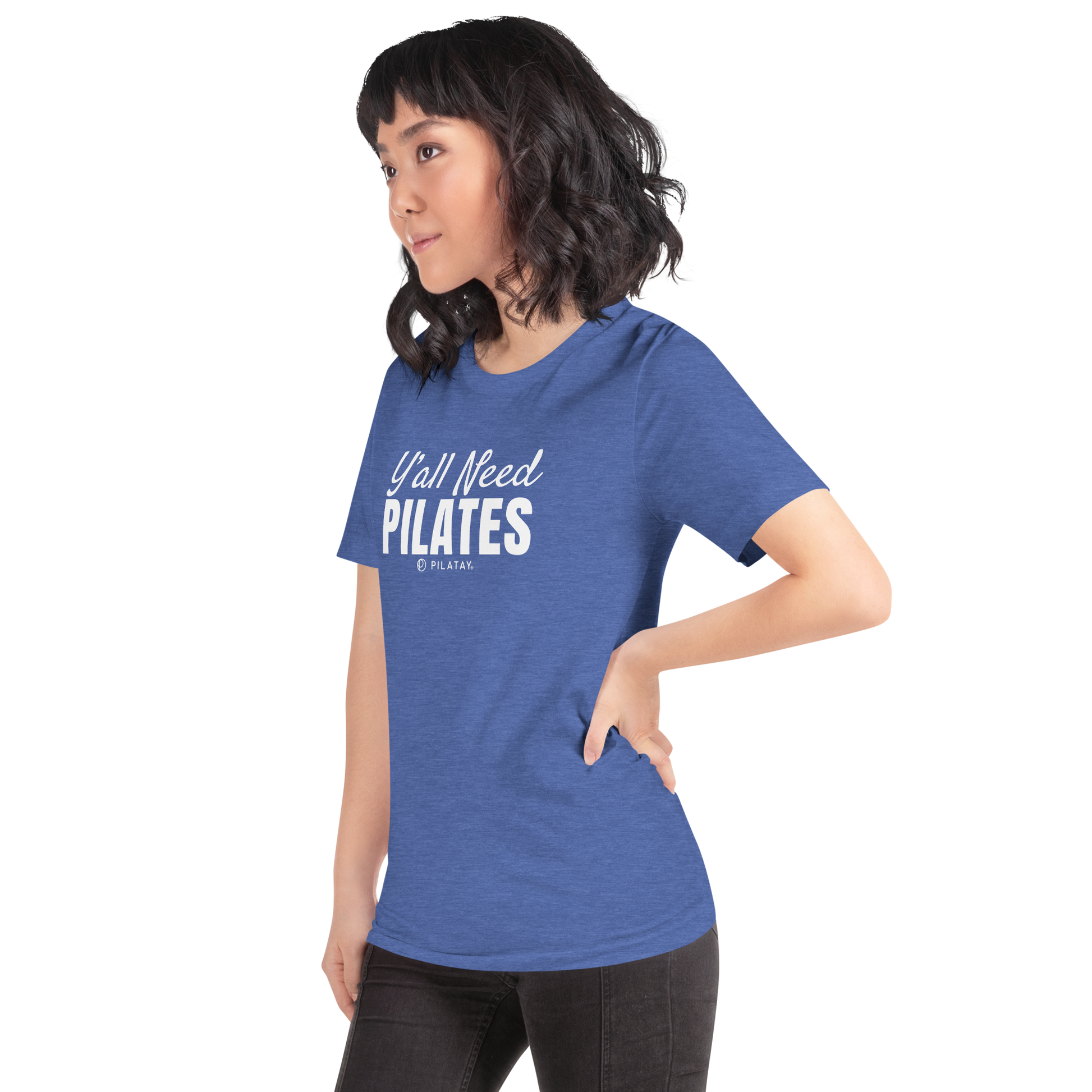 Pilates Everyday Is A Good Day To Do Meditation' Women's Organic T-Shirt