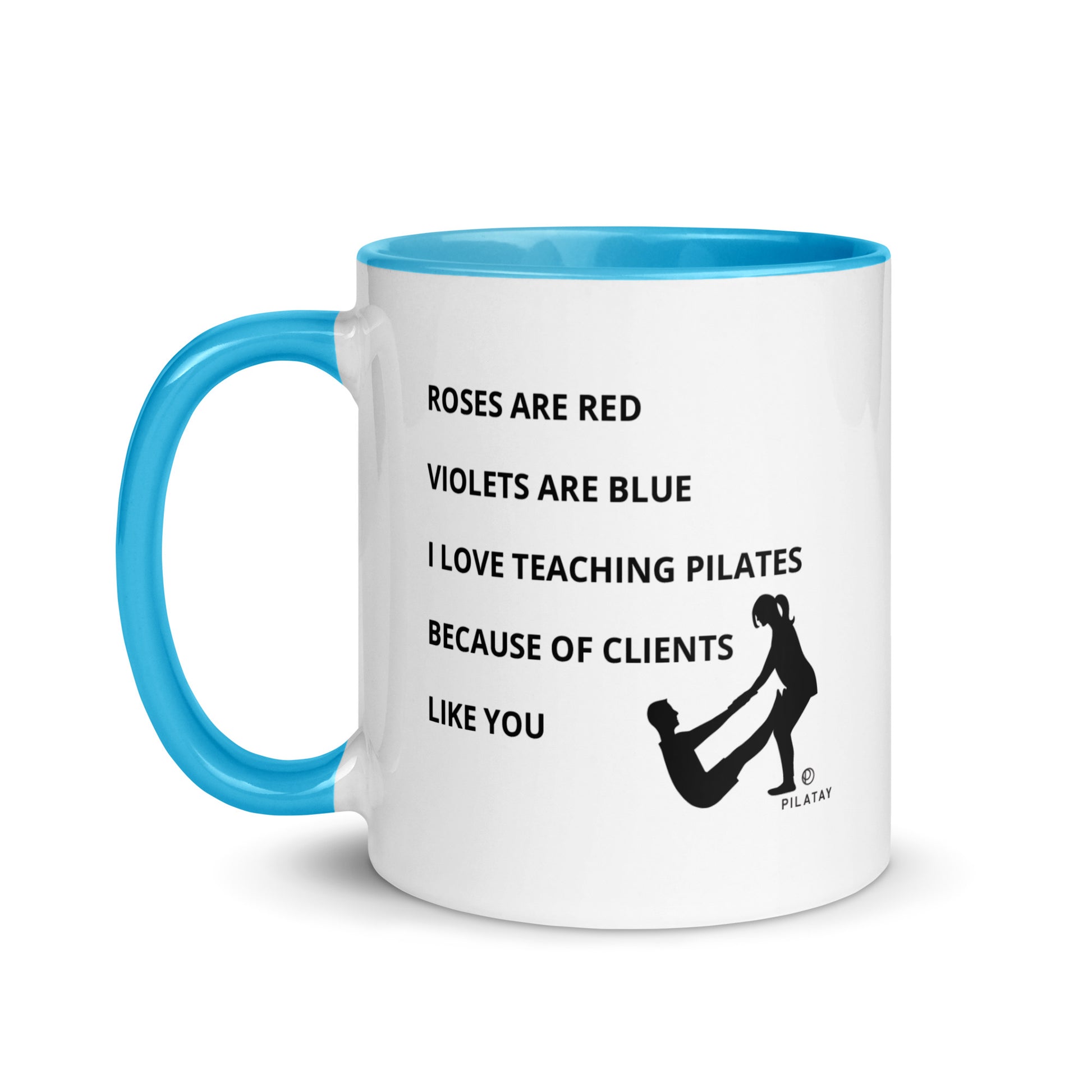 I love teaching Pilates Mug - Gifts for Pilates clients, pilates